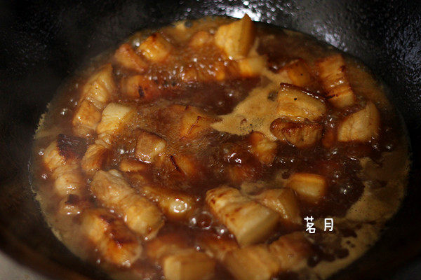 茶香红烧肉步骤6