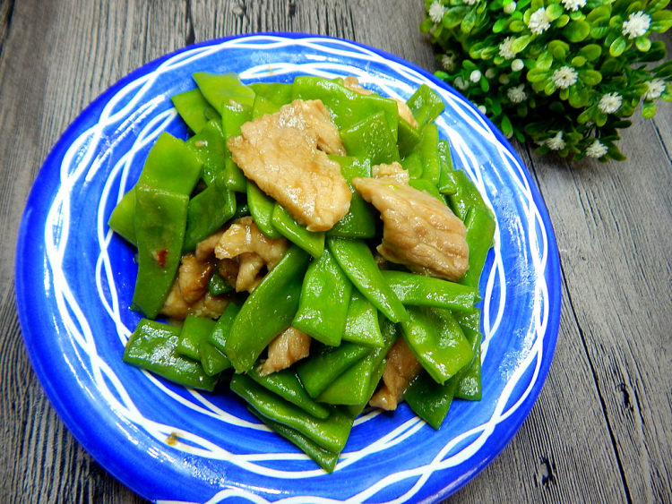 扁豆角烧肉步骤9