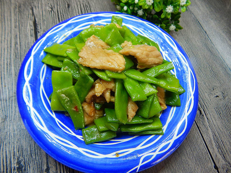 扁豆角烧肉步骤11