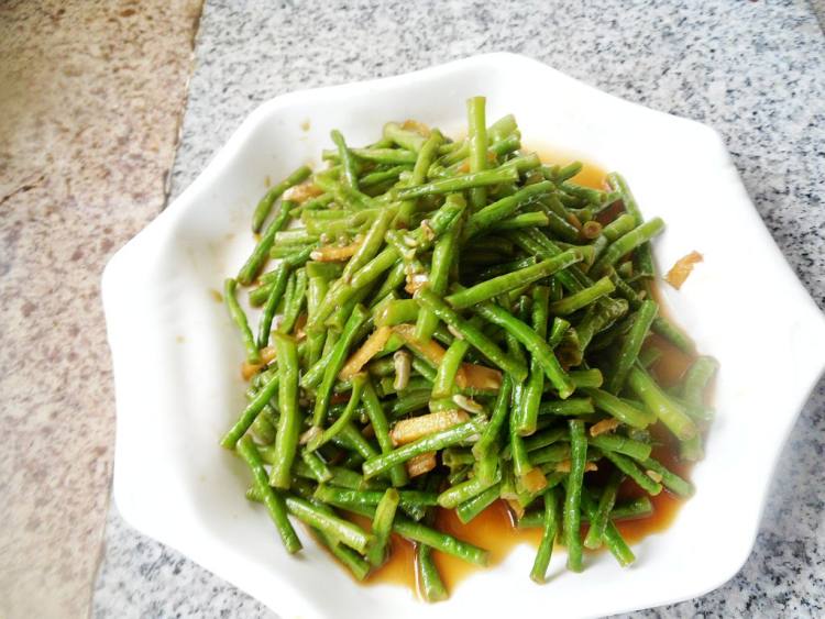 素烧豇豆步骤10