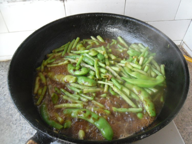 酱焖双豆步骤8