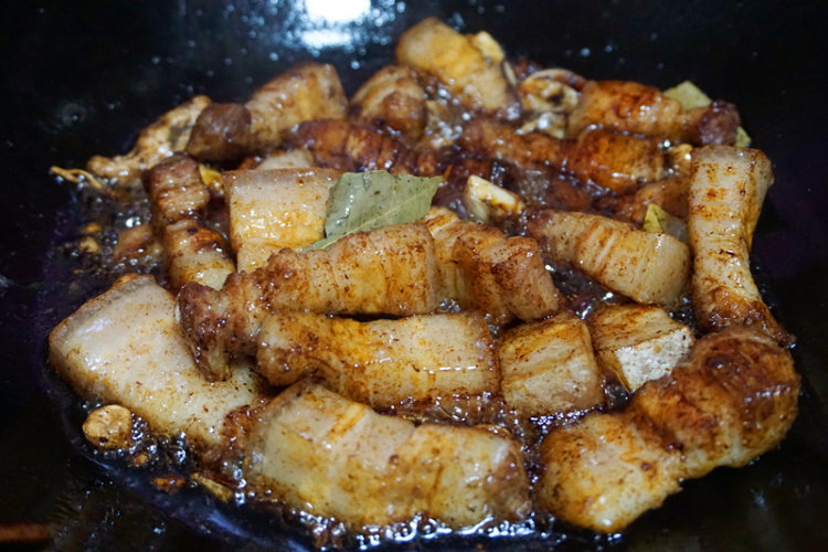 熏笋烧肉步骤9