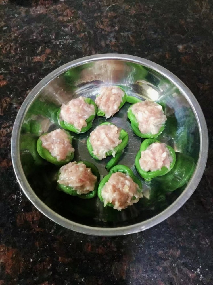 煎酿豆角步骤8