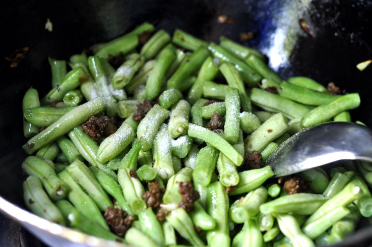 肉沫豆角焖面步骤5