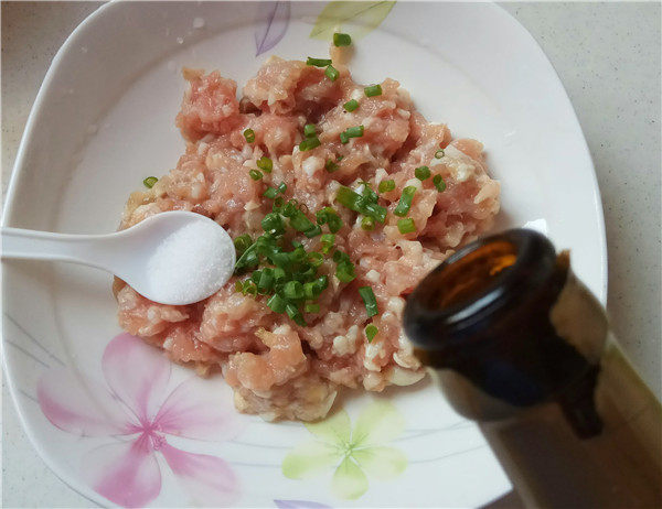 刀豆肉糜步骤2