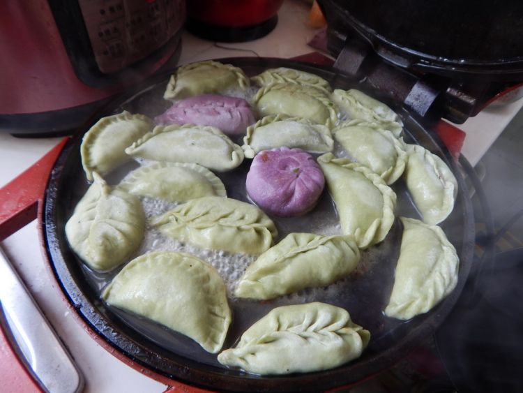 韭菜煎饺子步骤9