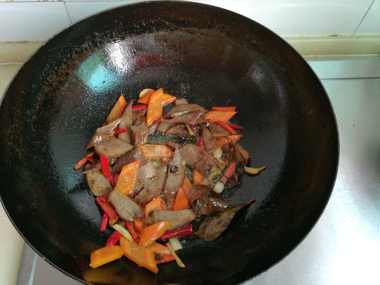 炝拌长豆口条步骤6