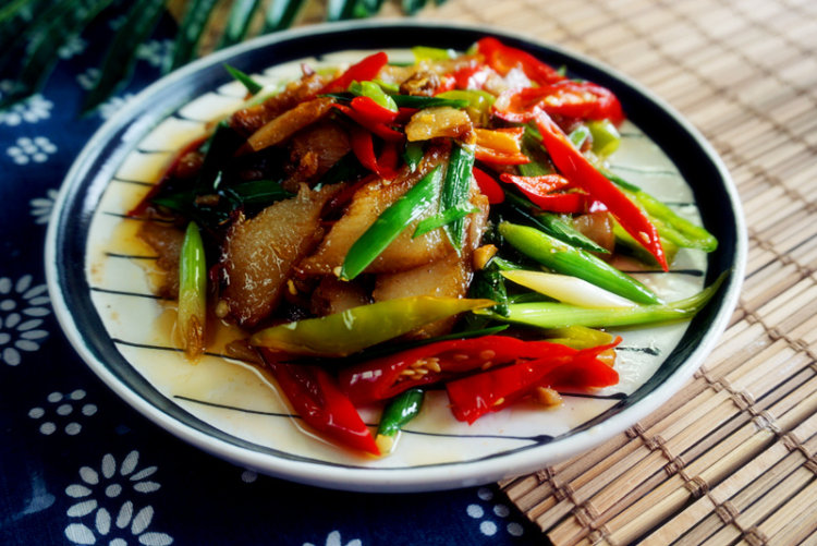 辣炒卤肉步骤7