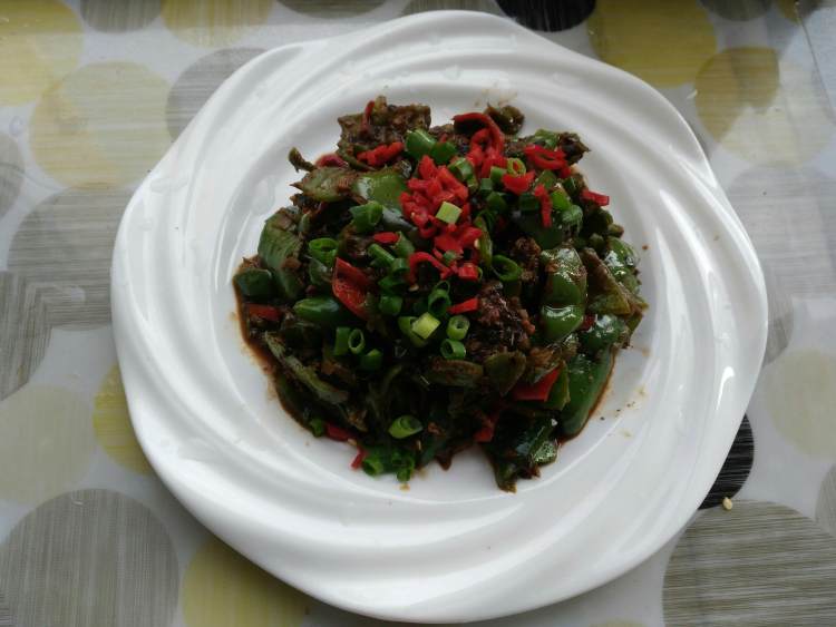 豆豉擂青椒步骤13