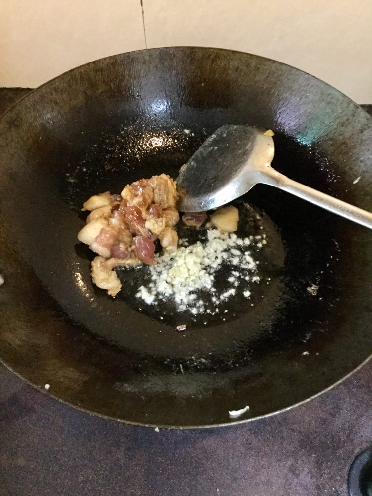 肉炒豆角步骤4