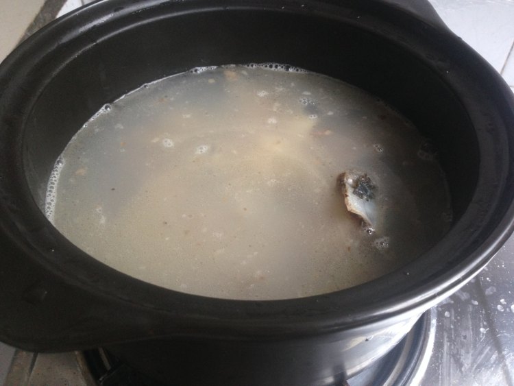 白贝鱼头豆腐汤步骤8