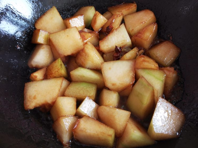 素烧冬瓜步骤8