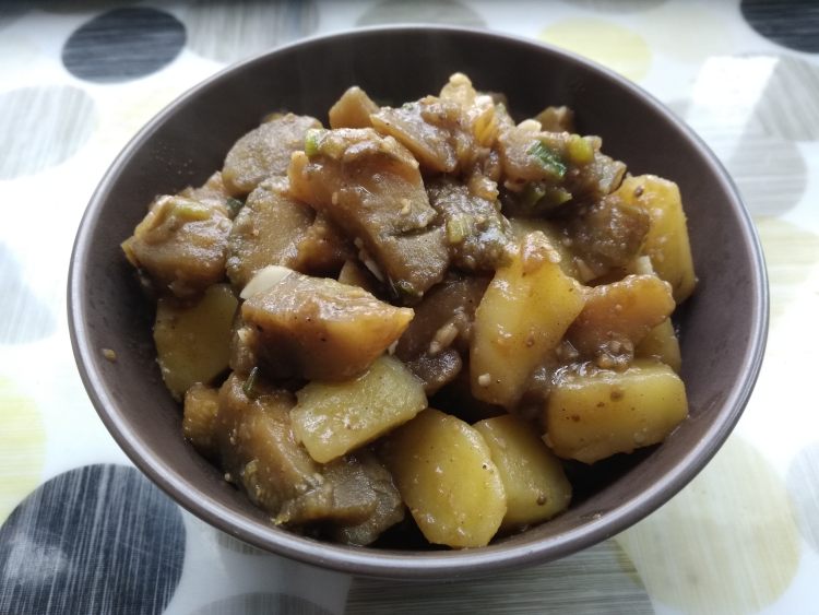 土豆烩茄子步骤11