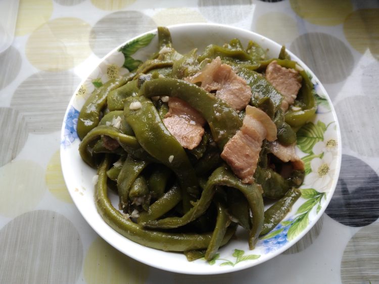 青椒烧四季豆步骤13