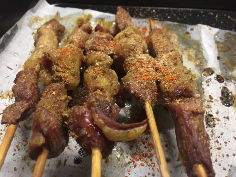 烤箱版羊肉串步骤4