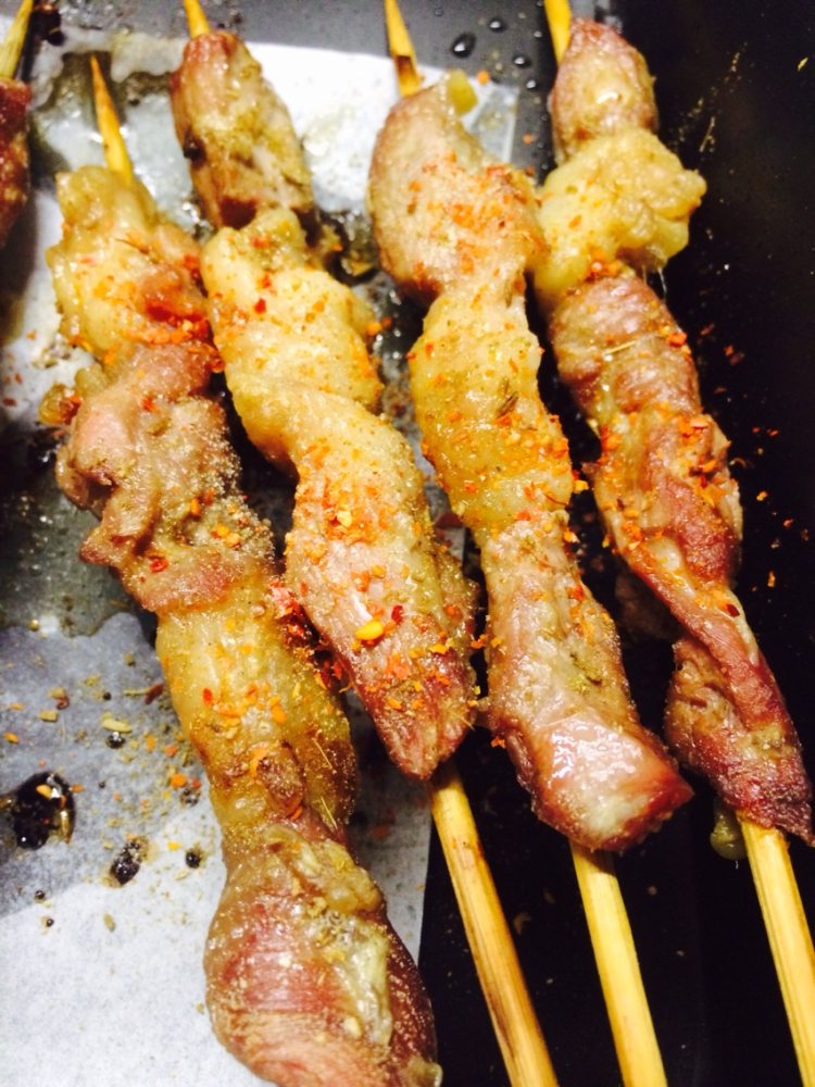 烤箱版羊肉串步骤5