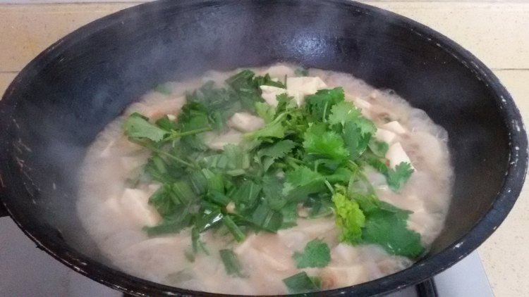椒香豆豉豆腐锅步骤9