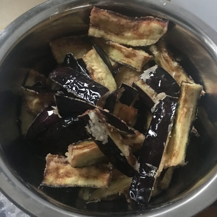 肉沫茄子步骤5