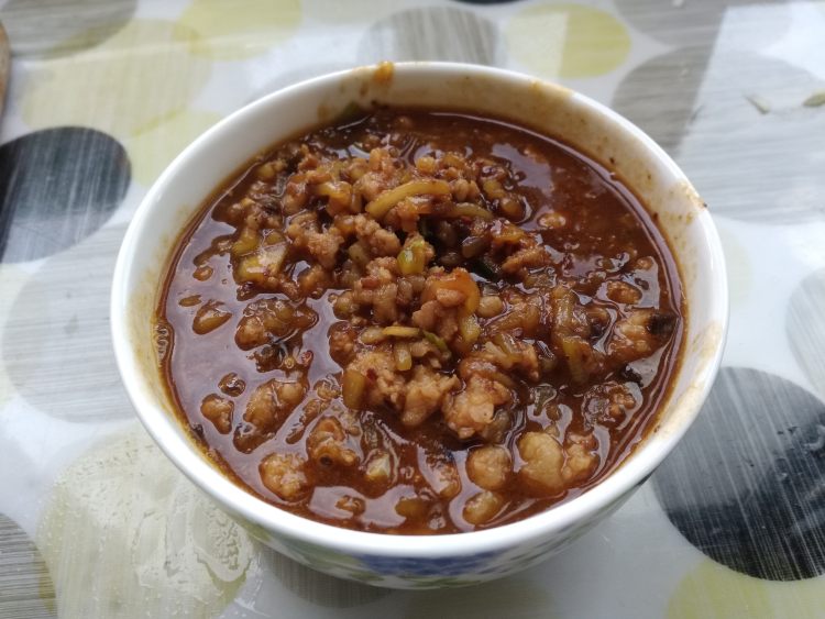 西葫芦肉酱面条步骤6