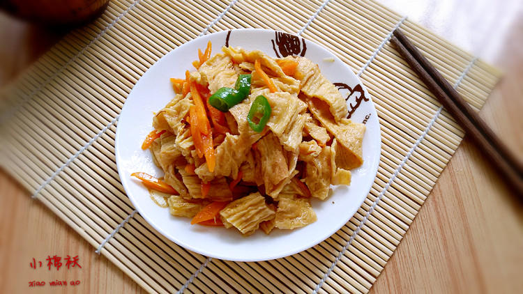 蒜香萝卜丝炒豆皮步骤8