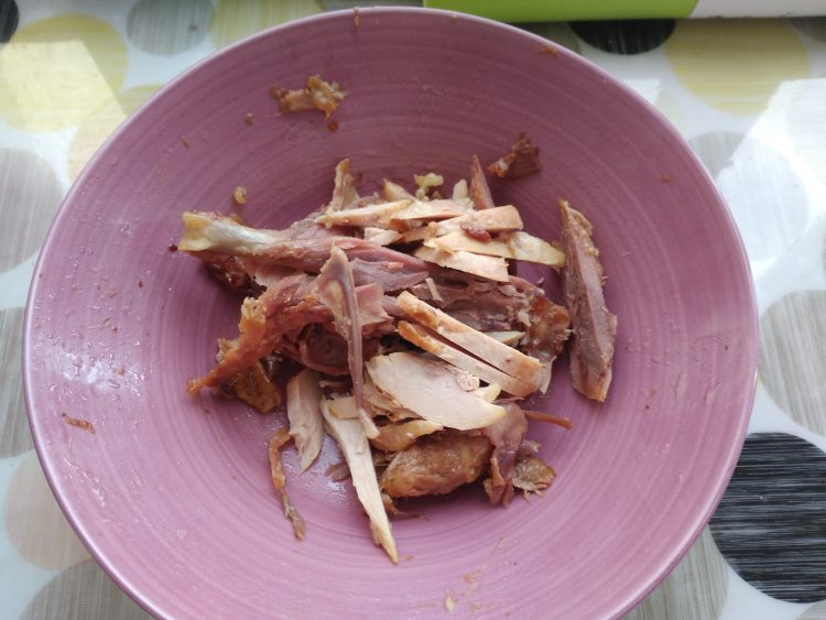红烧鸡肉四季豆步骤9