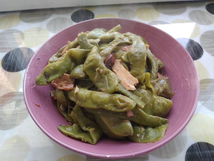 红烧鸡肉四季豆步骤12
