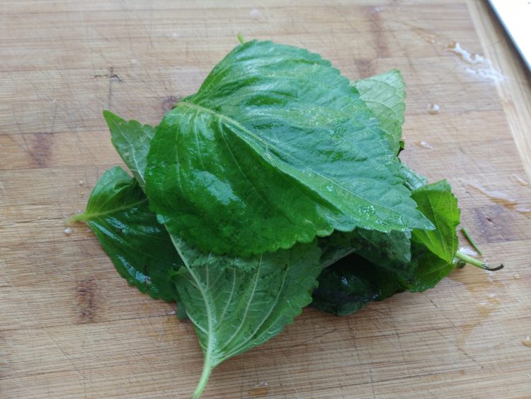 苏子叶肉皮焖豇豆步骤7