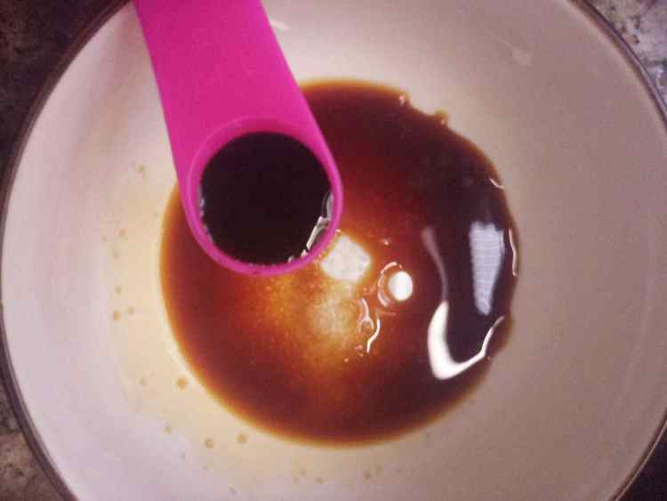 肉丸扒青菜步骤7