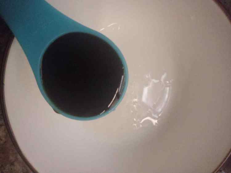 肉丸扒青菜步骤6