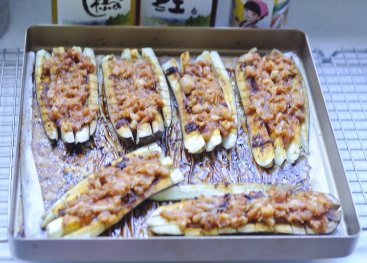 肉沫烤茄子步骤8