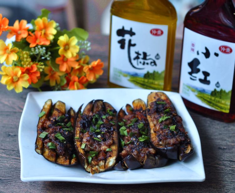 肉沫烤茄子步骤10