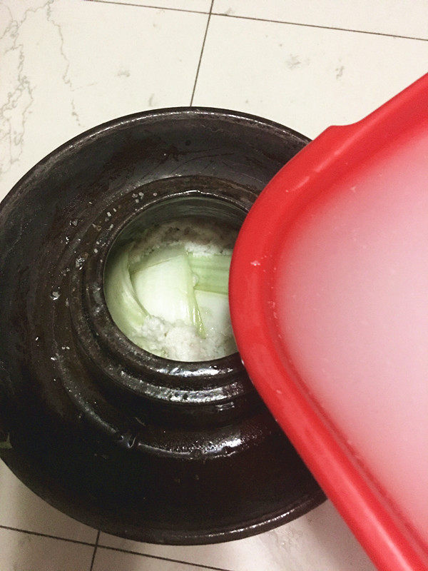 酒酿泡制酸菜步骤5