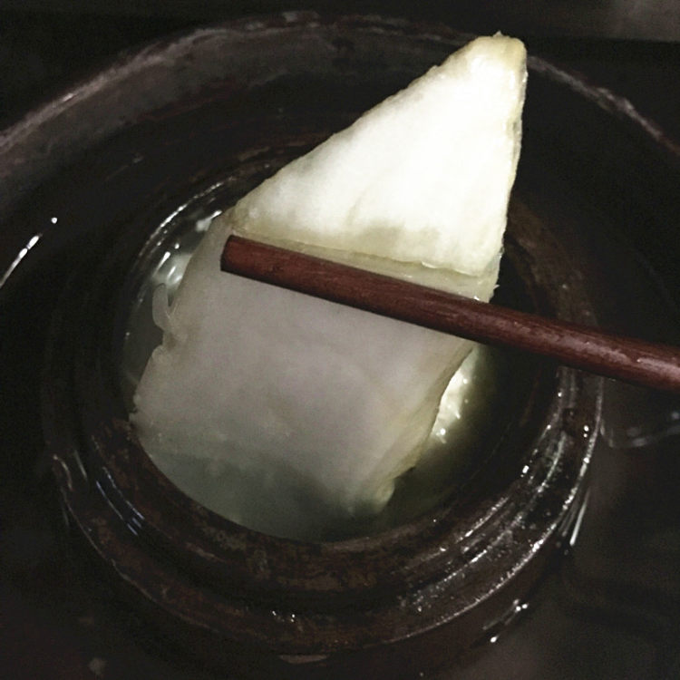 酒酿泡制酸菜步骤6