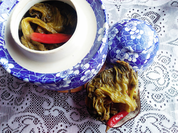 腌制酸菜步骤1