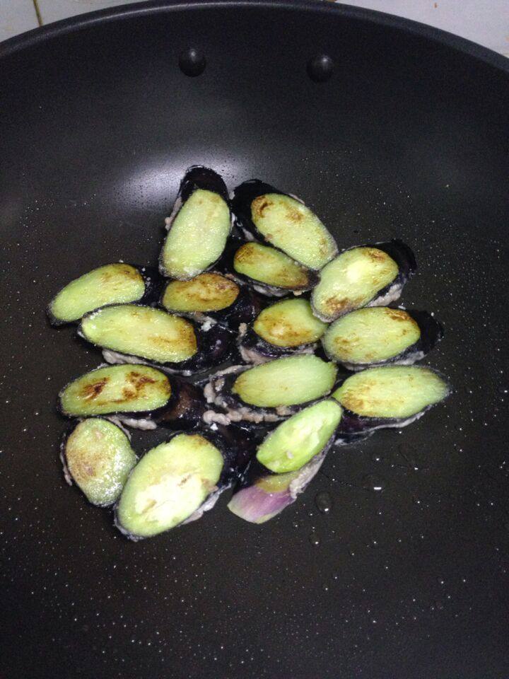茄子包肉步骤8