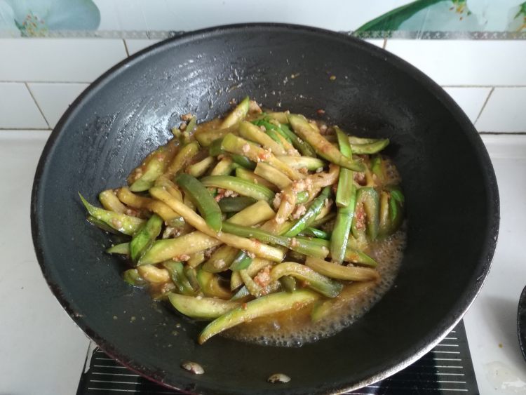 番茄肉末酱茄条步骤11