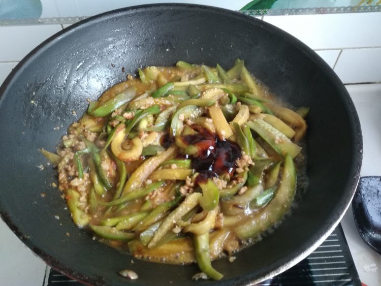 番茄肉末酱茄条步骤12