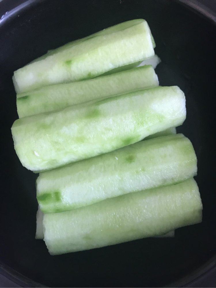 上汤虾米丝瓜步骤8
