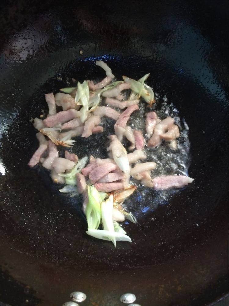 辣炒扁芸豆步骤4