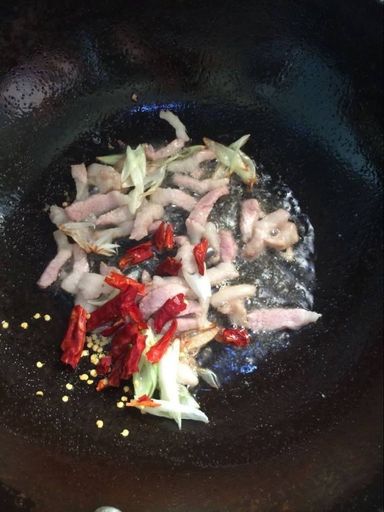 辣炒扁芸豆步骤5