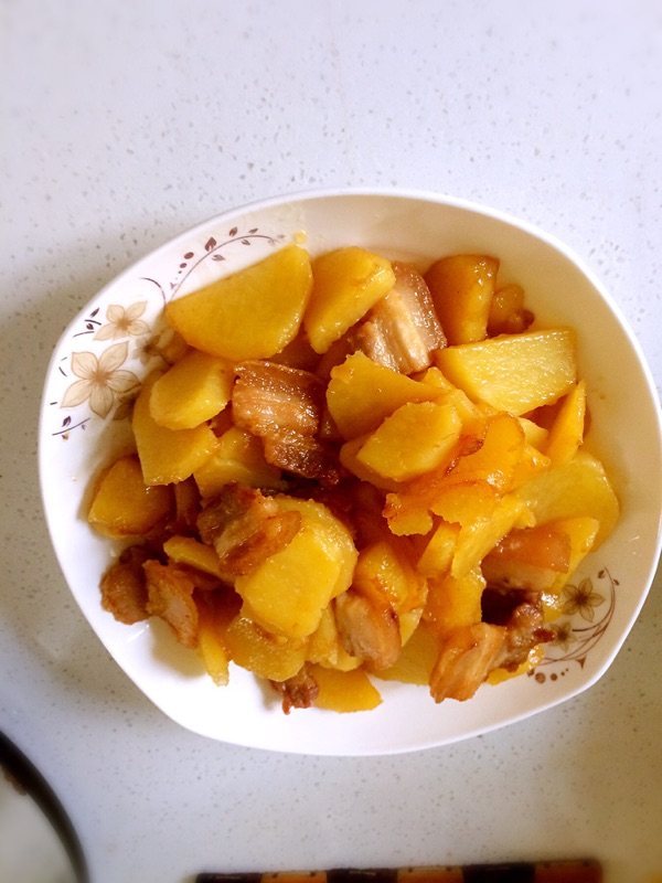 五花肉煸土豆步骤7