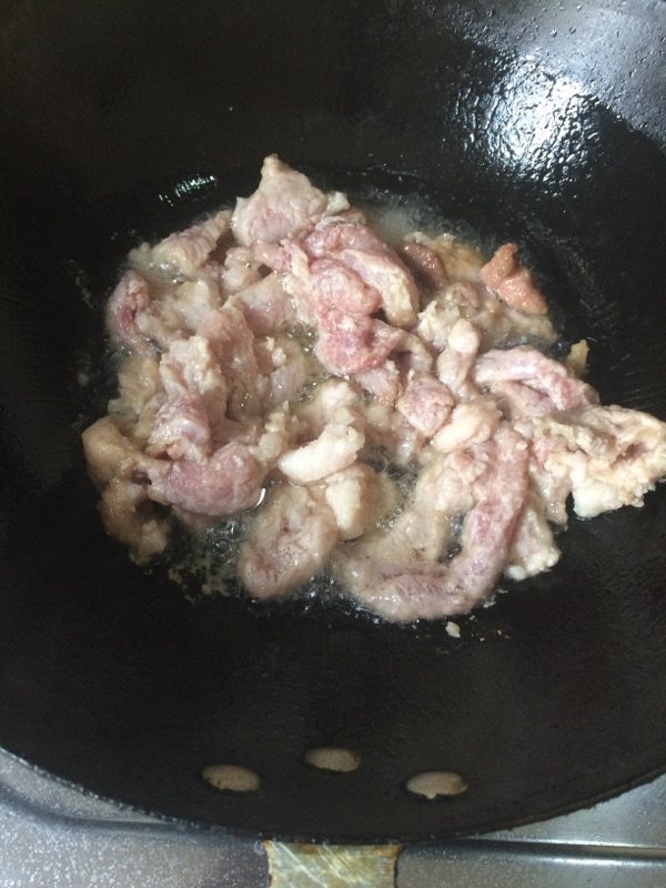 洋葱炒肉片步骤3