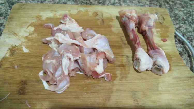 凉瓜蒸鸡肉步骤2