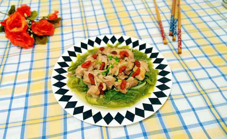 凉瓜蒸鸡肉步骤9