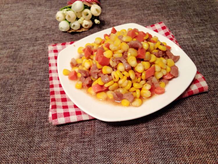 玉米肉粒步骤7