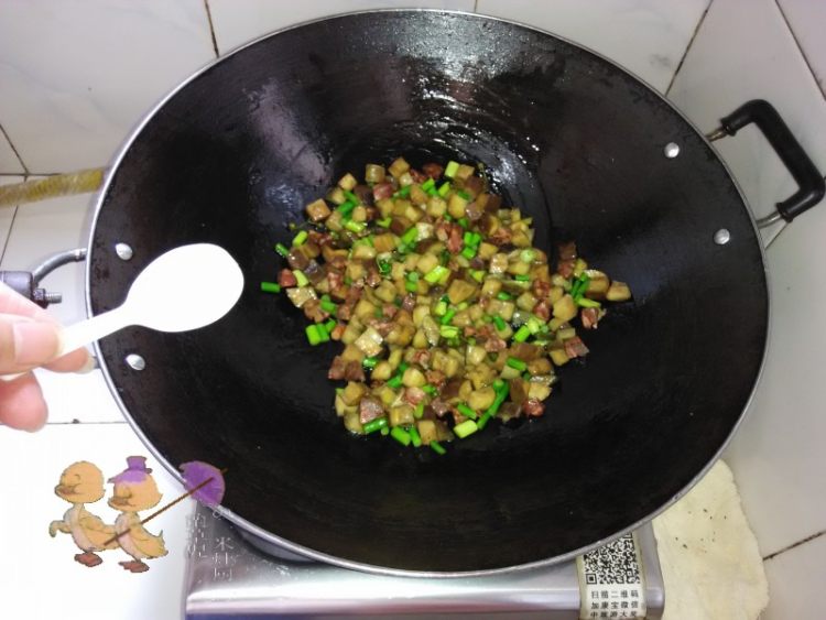 蒜香茄丁步骤11