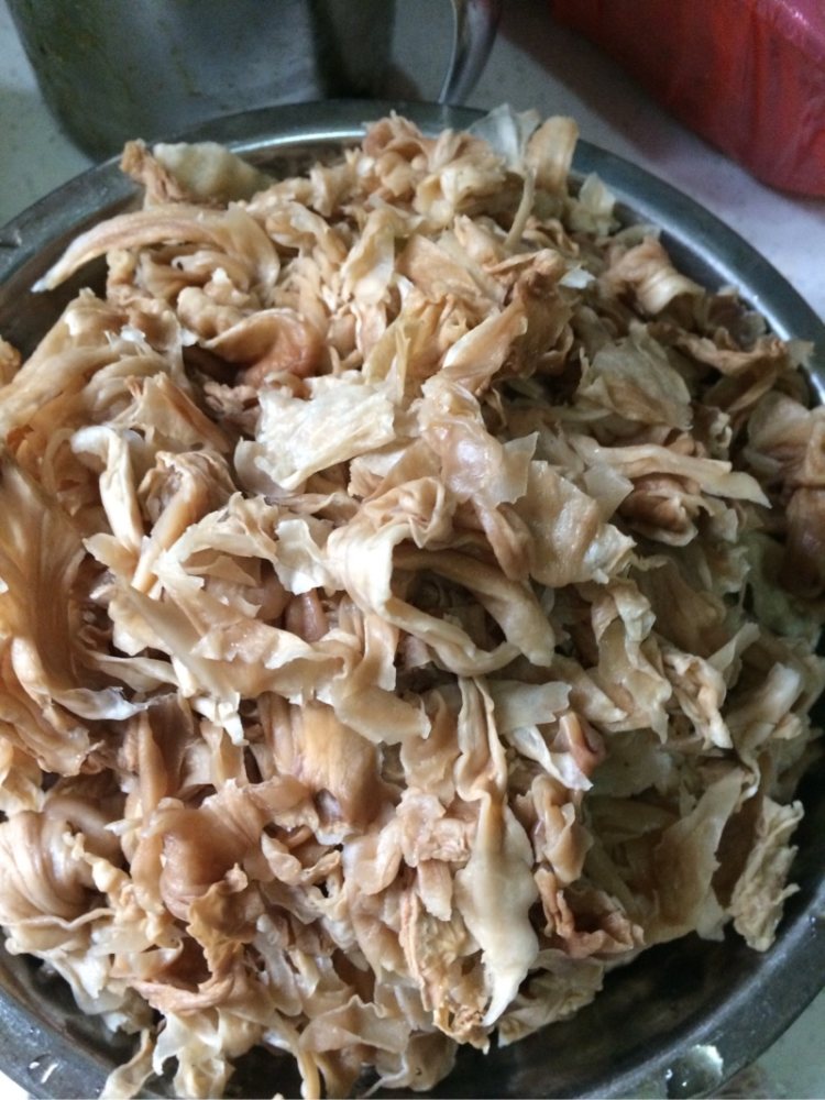 包菜干炖肉步骤1