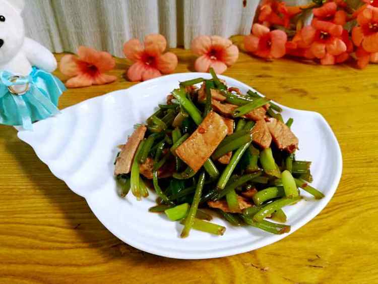 鸡脯肉红薯梗步骤12