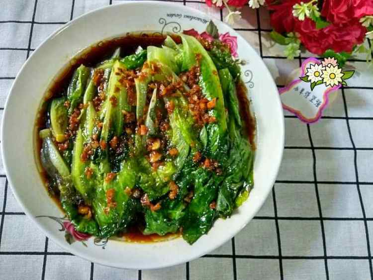 蒜蓉生菜步骤6