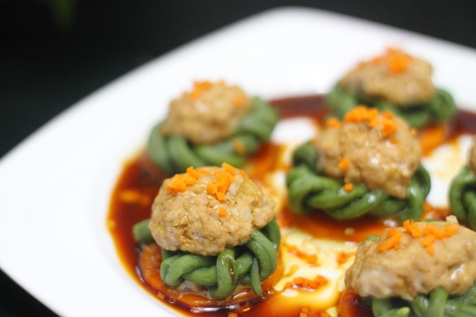 肉酿豇豆步骤11